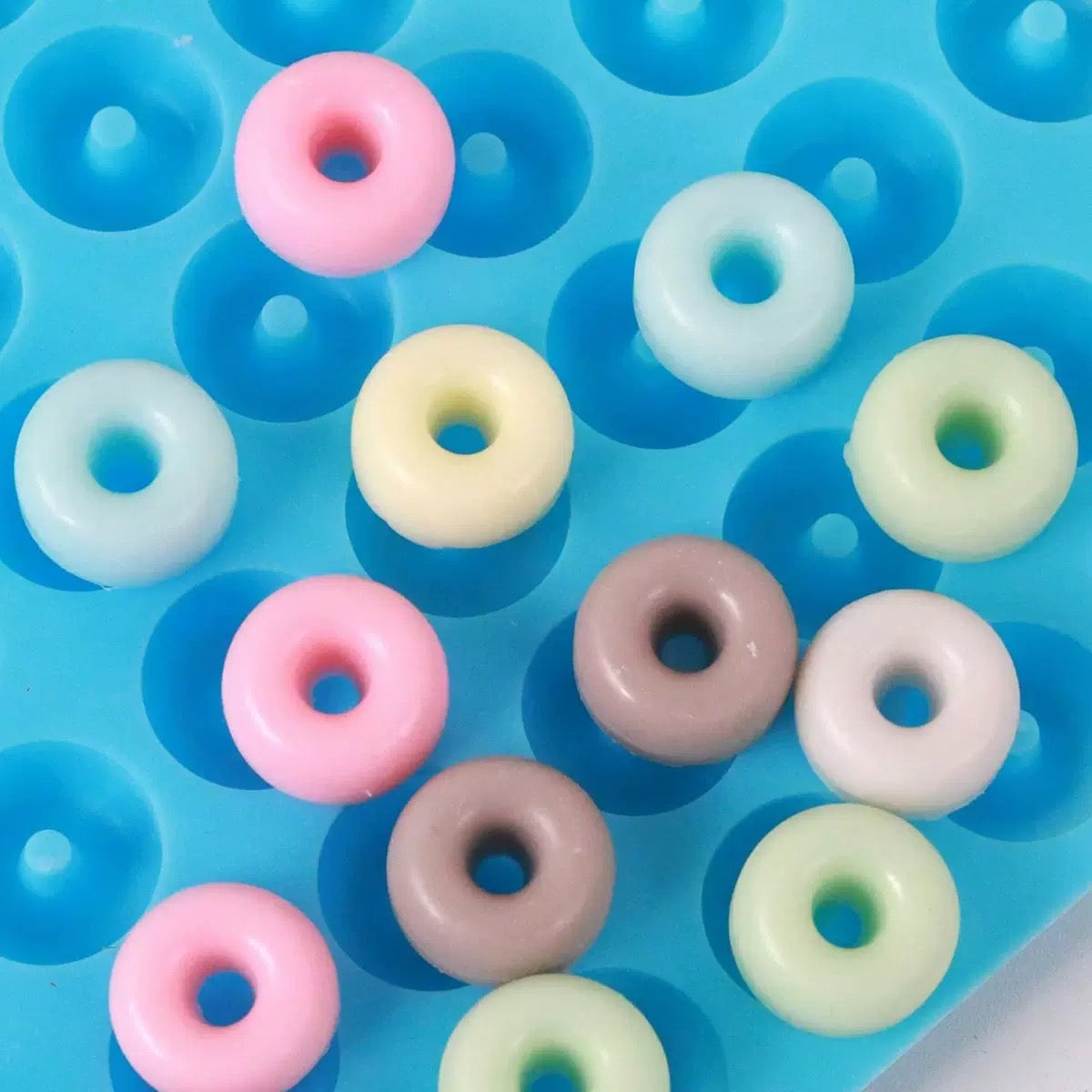 48-Piece Mini Donut Silicone Mold