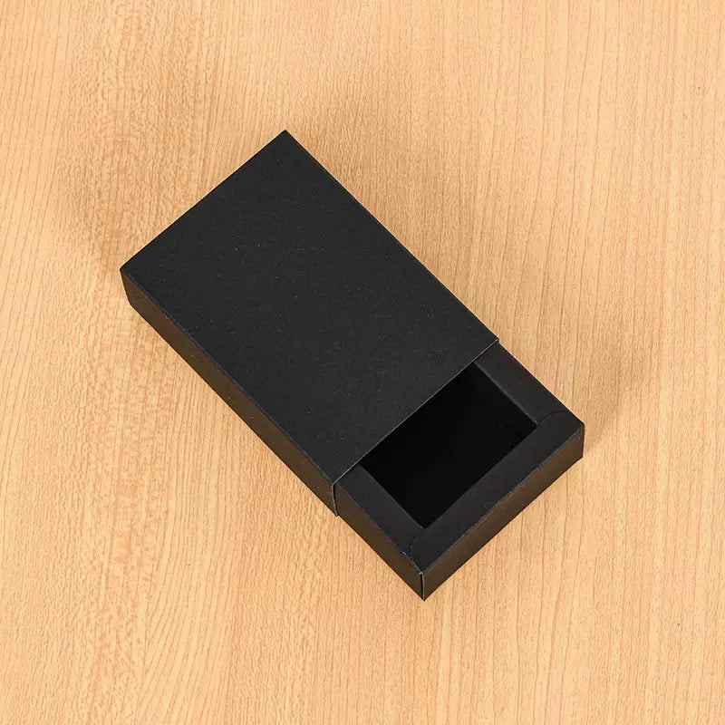 5pcs Kraft Paper Slide Drawer Box