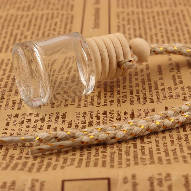 Fashionable Rope Car Diffuser Glass Bottle/Jar L09