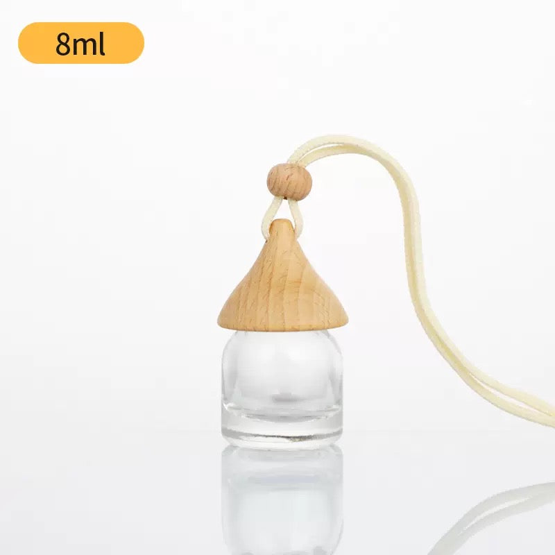 Wooden Lid Car Diffuser Bottle/Jar L09