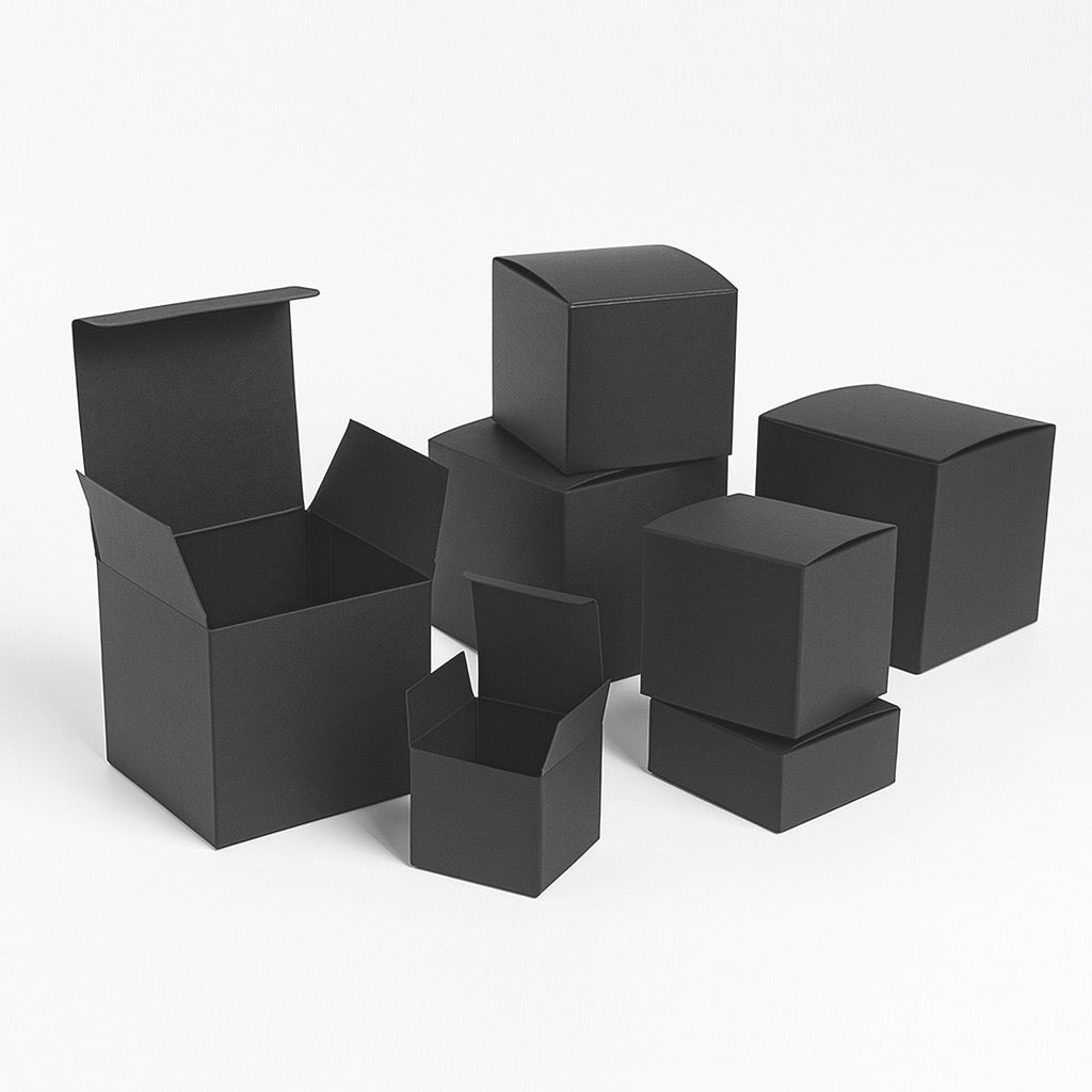 10pcs Black Packaging Box