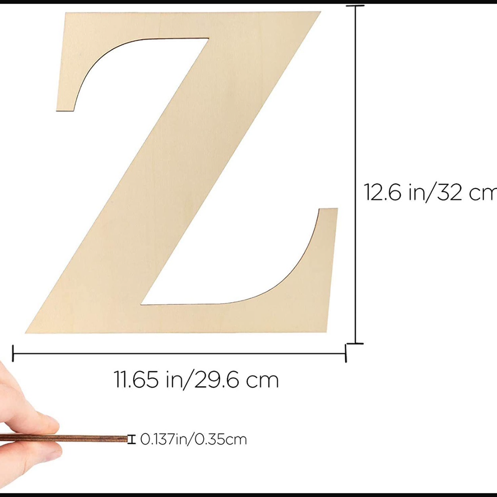 A-Z Wooden Alphabets Letter s014