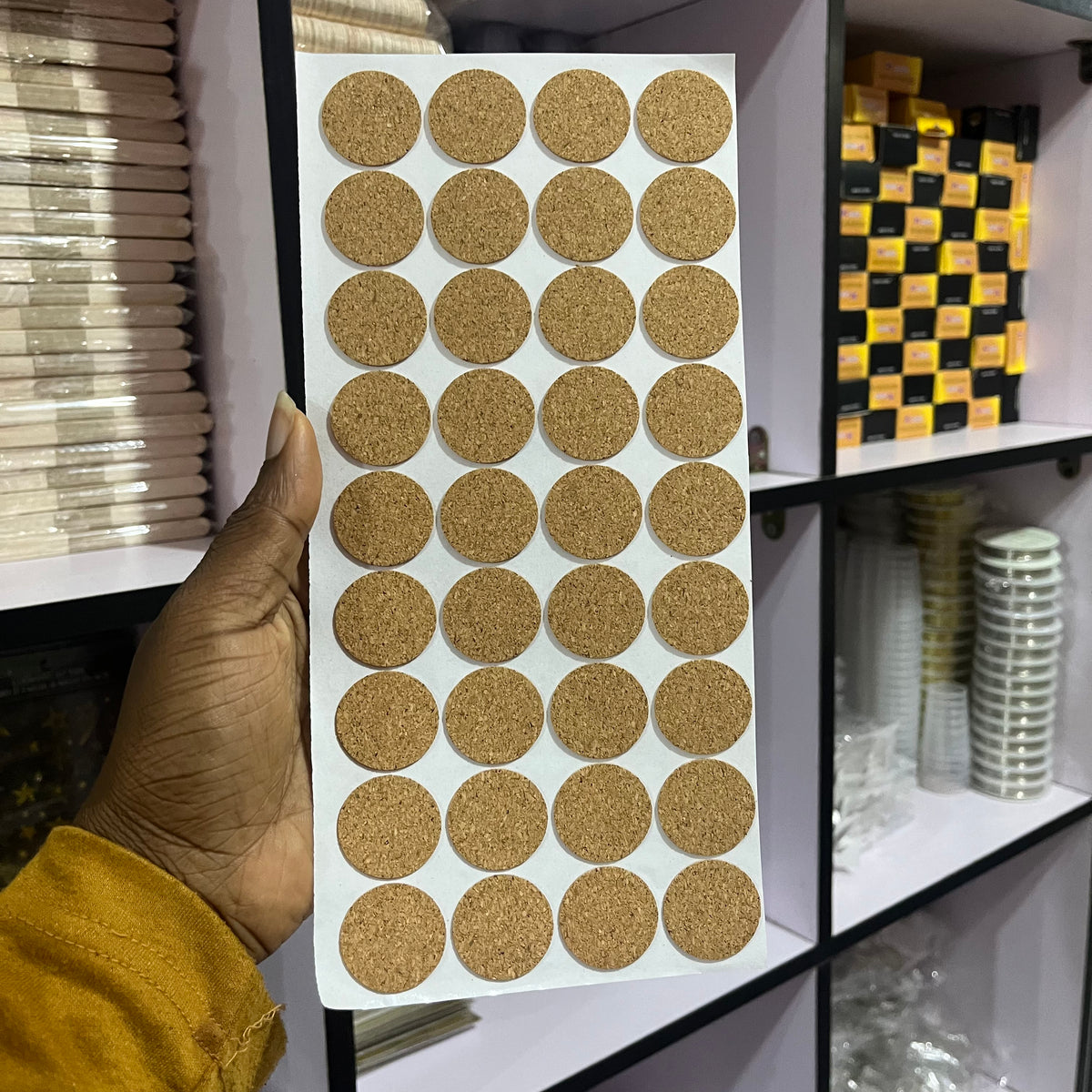 Self Adhesive Cork Pads s011