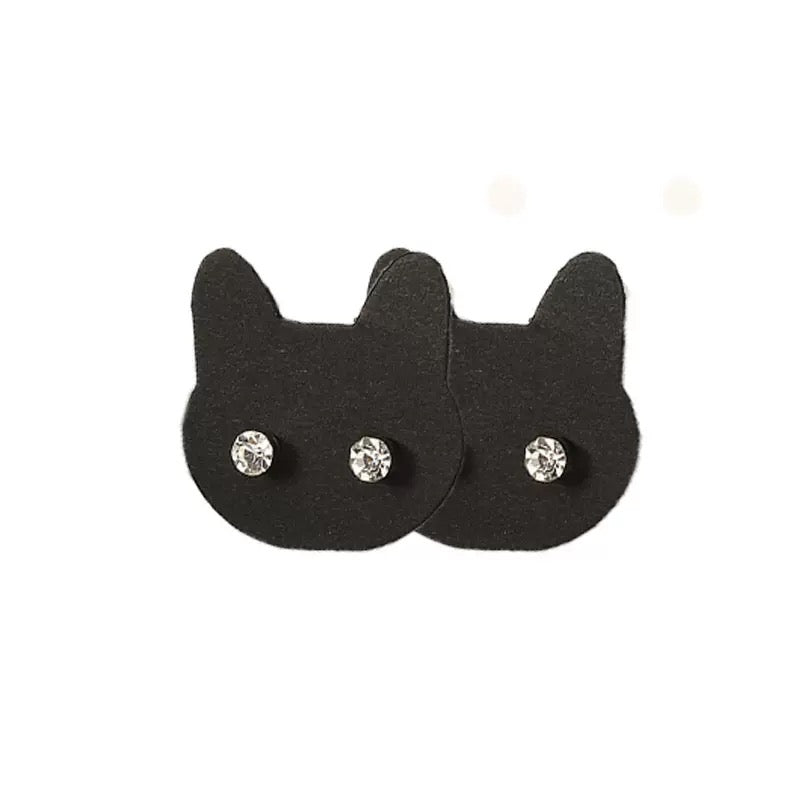 Stud Earrings Necklaces Display Cards j07