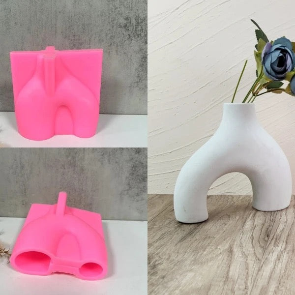 N-shape Silicone Vase Mold i09