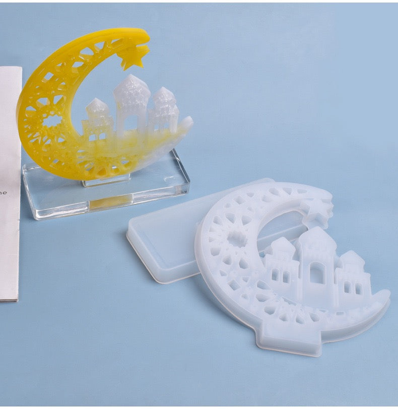 Crescent Fame Silicone Mold c08