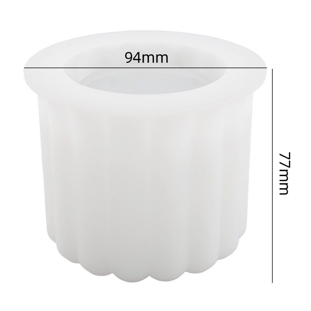 Candle Jar Silicone Mold b02