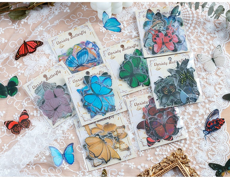 Butterfly Stickers r010