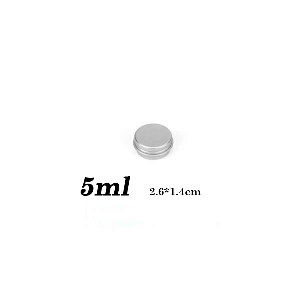 Aluminum Tin Candle Jar L01