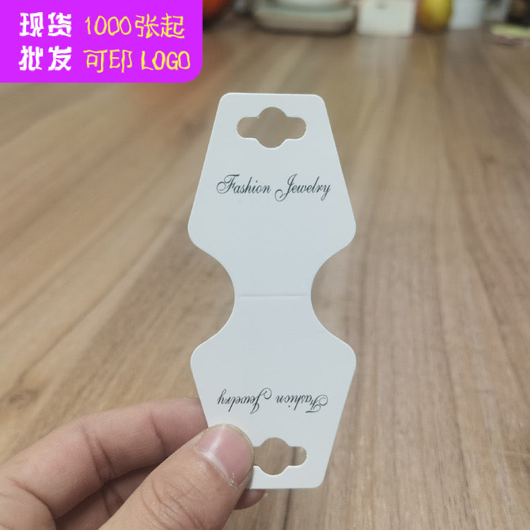 25pcs Bracelet/ Necklace Packing Card j07