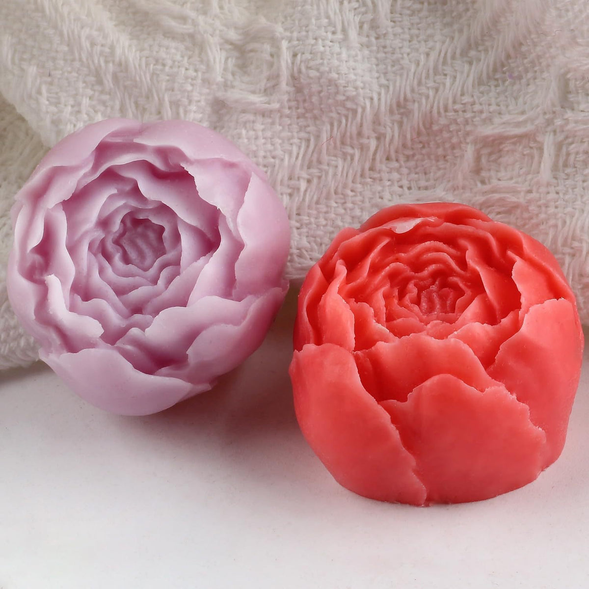 Rose Bud Candle Silicone Mold h012