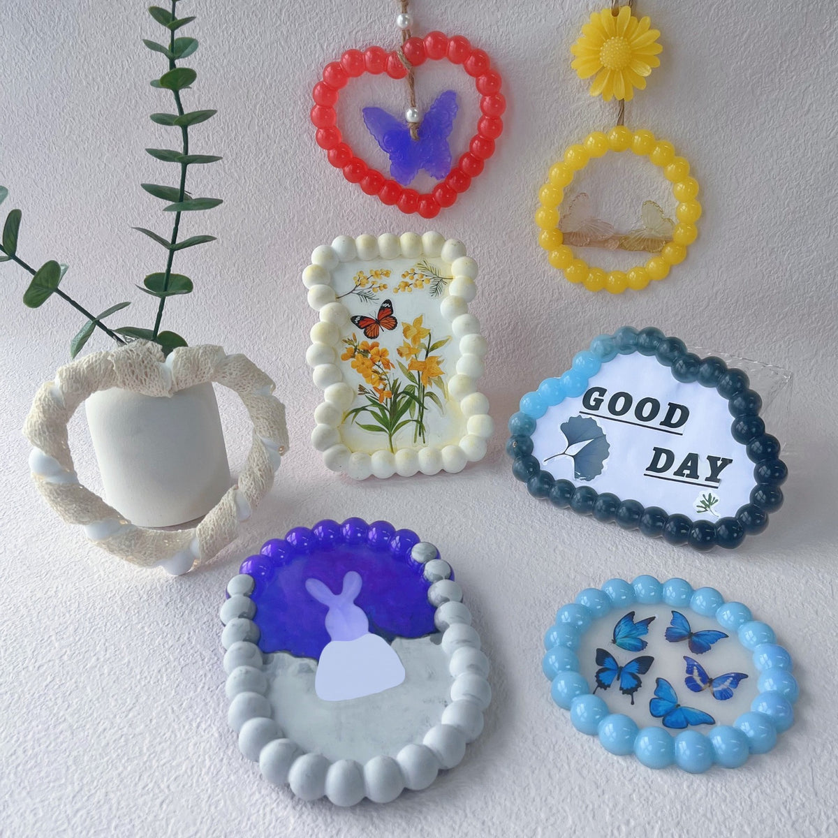 Bubble Trinket Tray Silicone Mold g015