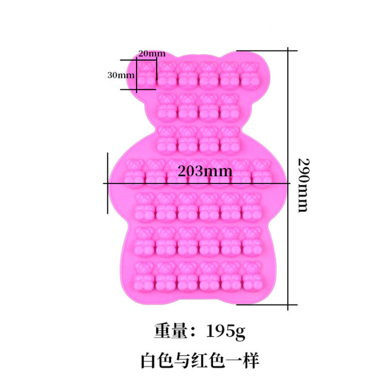 Bear Charm Silicone Mold a07