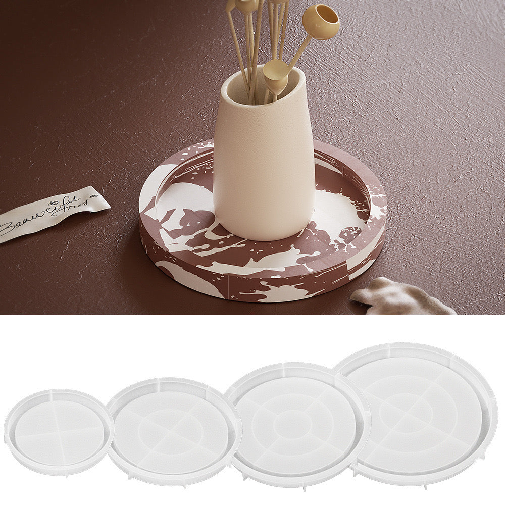Round Tray Silicone Mold g02