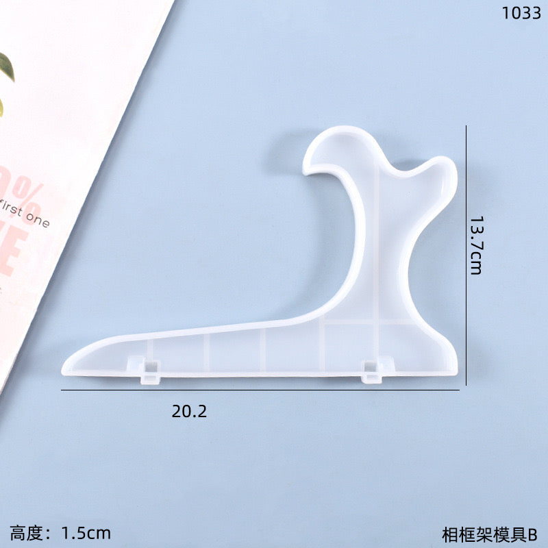 Frame/ Phone Stand Silicone Mold c09