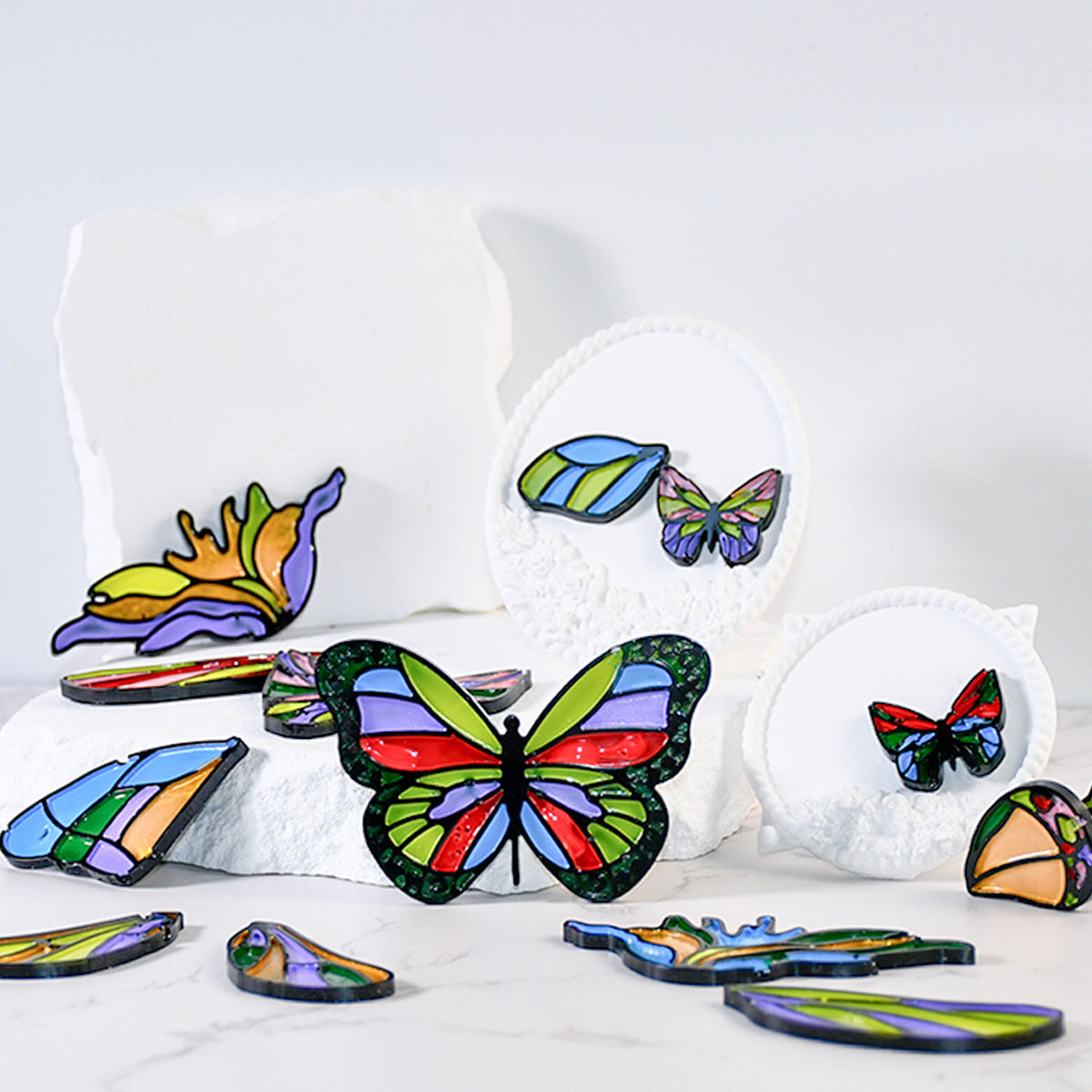 Butterfly Earring/ Pendant Silicone Mold a04