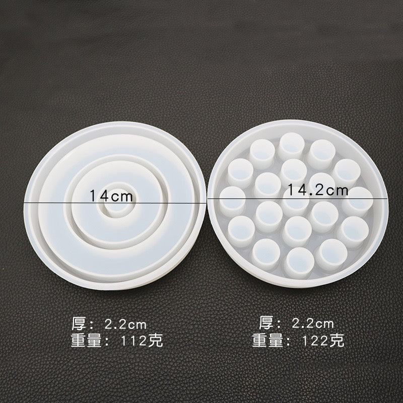 Pigment Organizer Silicone Mold d011