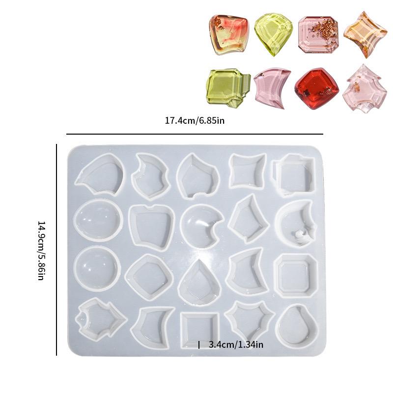 Pendant Necklace Jewelry Silicone Mold c02
