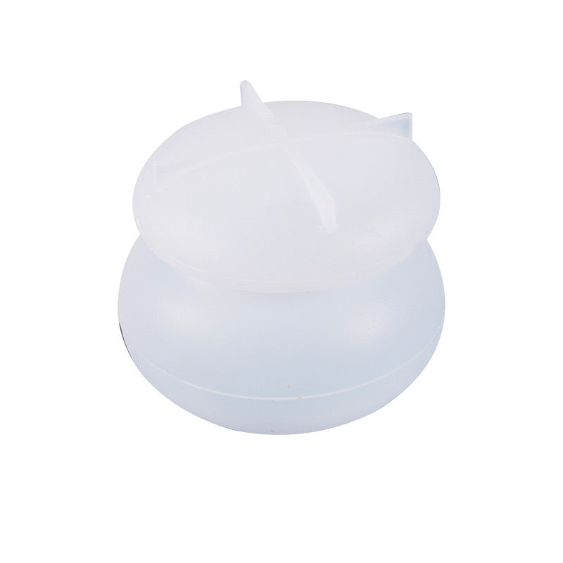 Candle Jar Storage Silicone Mold a015
