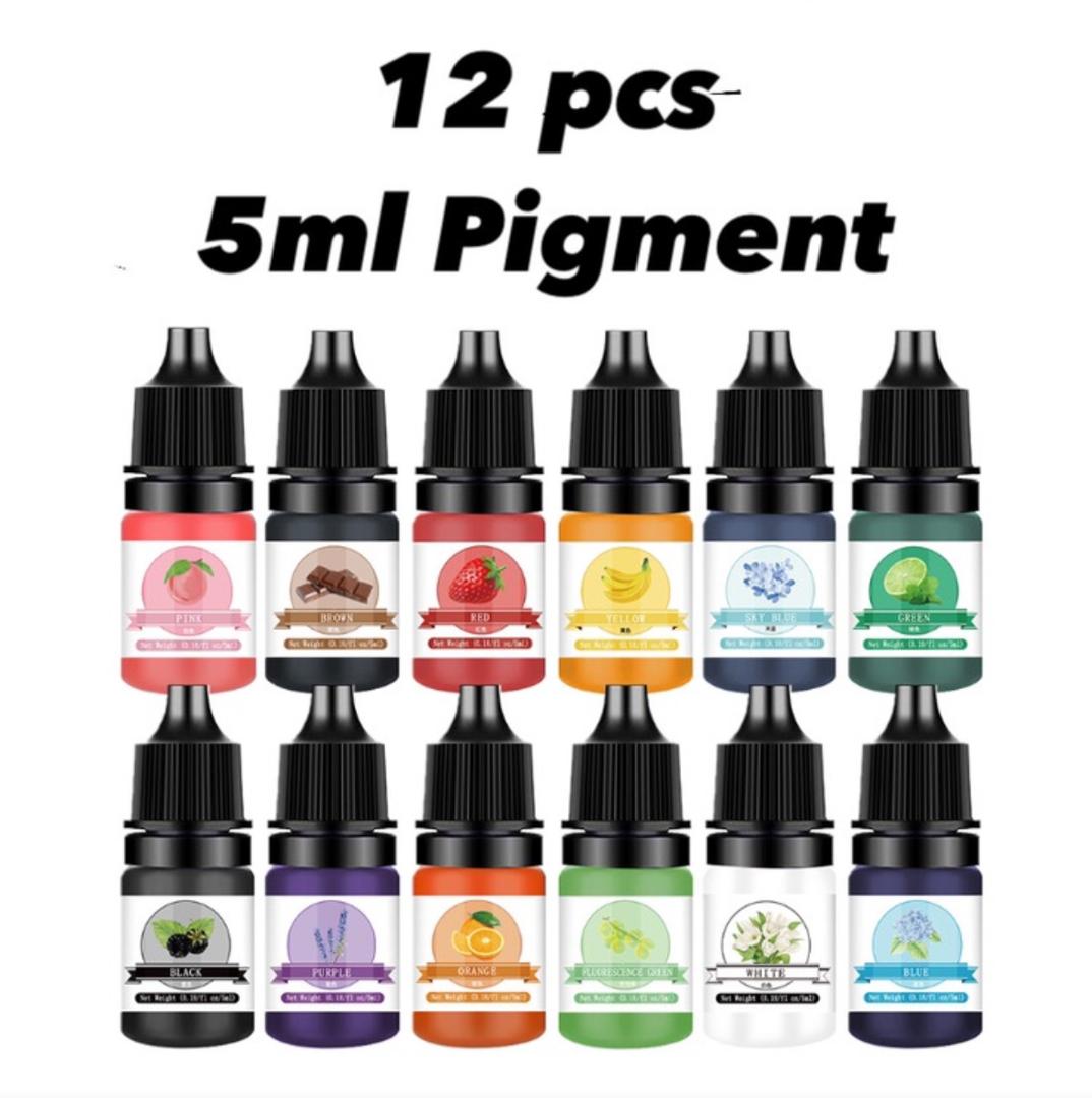 12pcs 5ml Liquid Resin Pigment s07