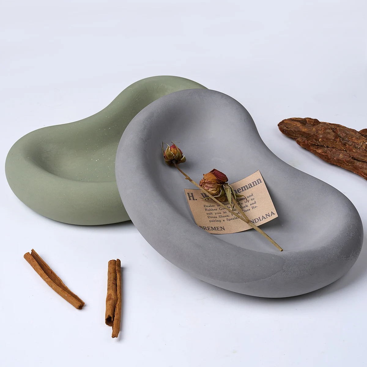 Pea/ Bean Shape Trinket Dish Mold