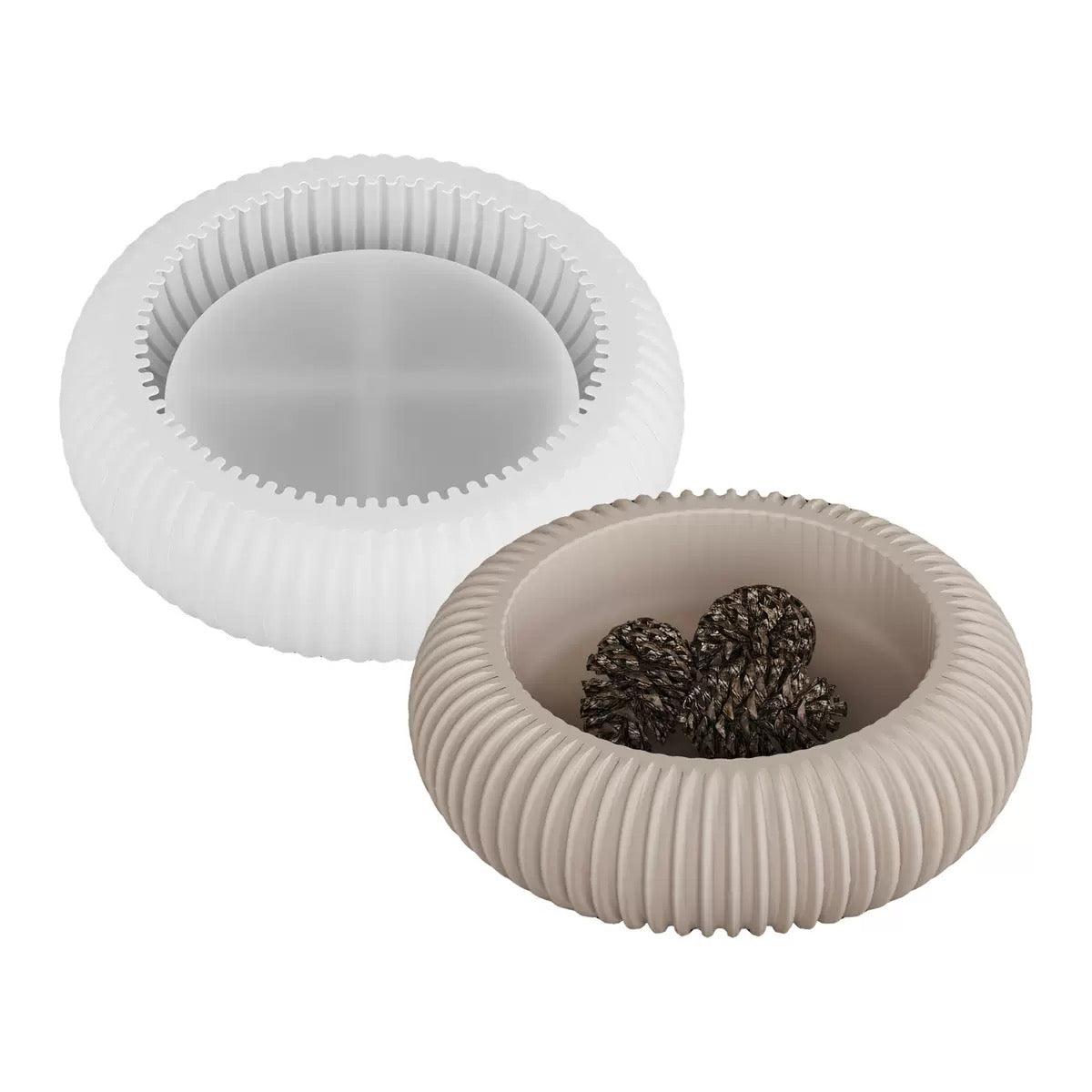 Stripped Storage Bowl Mold