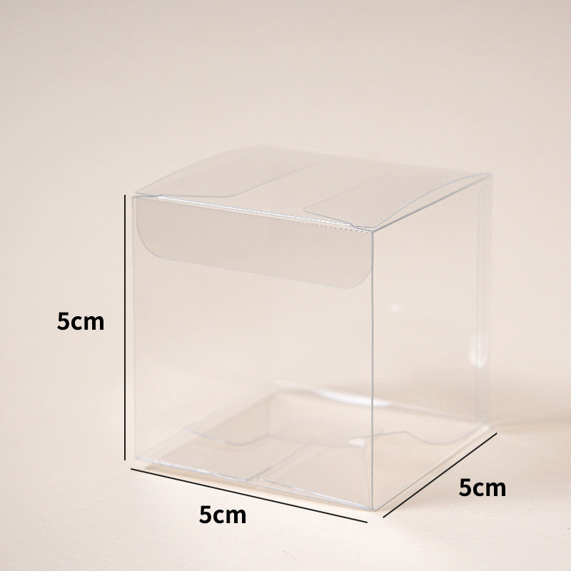 10pcs Transparent PVC Packaging Box