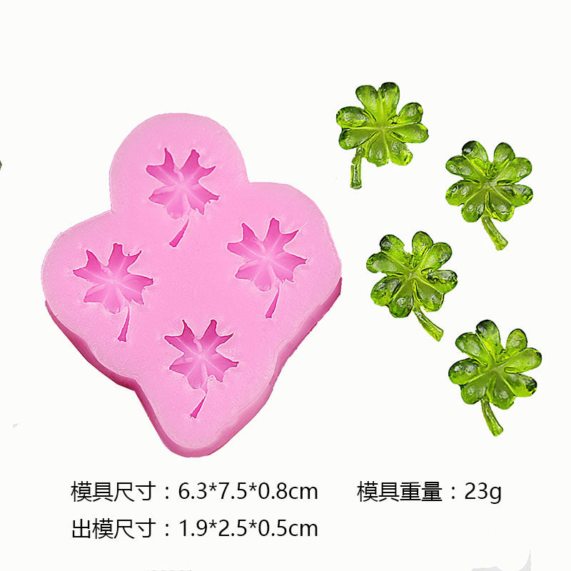 Mini Leaf Silicone Mold h011