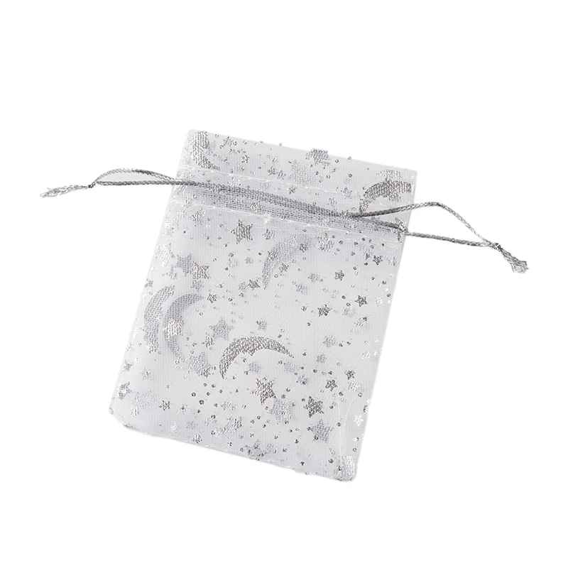 5pcs  Moon & Star Drawstring Bag j11