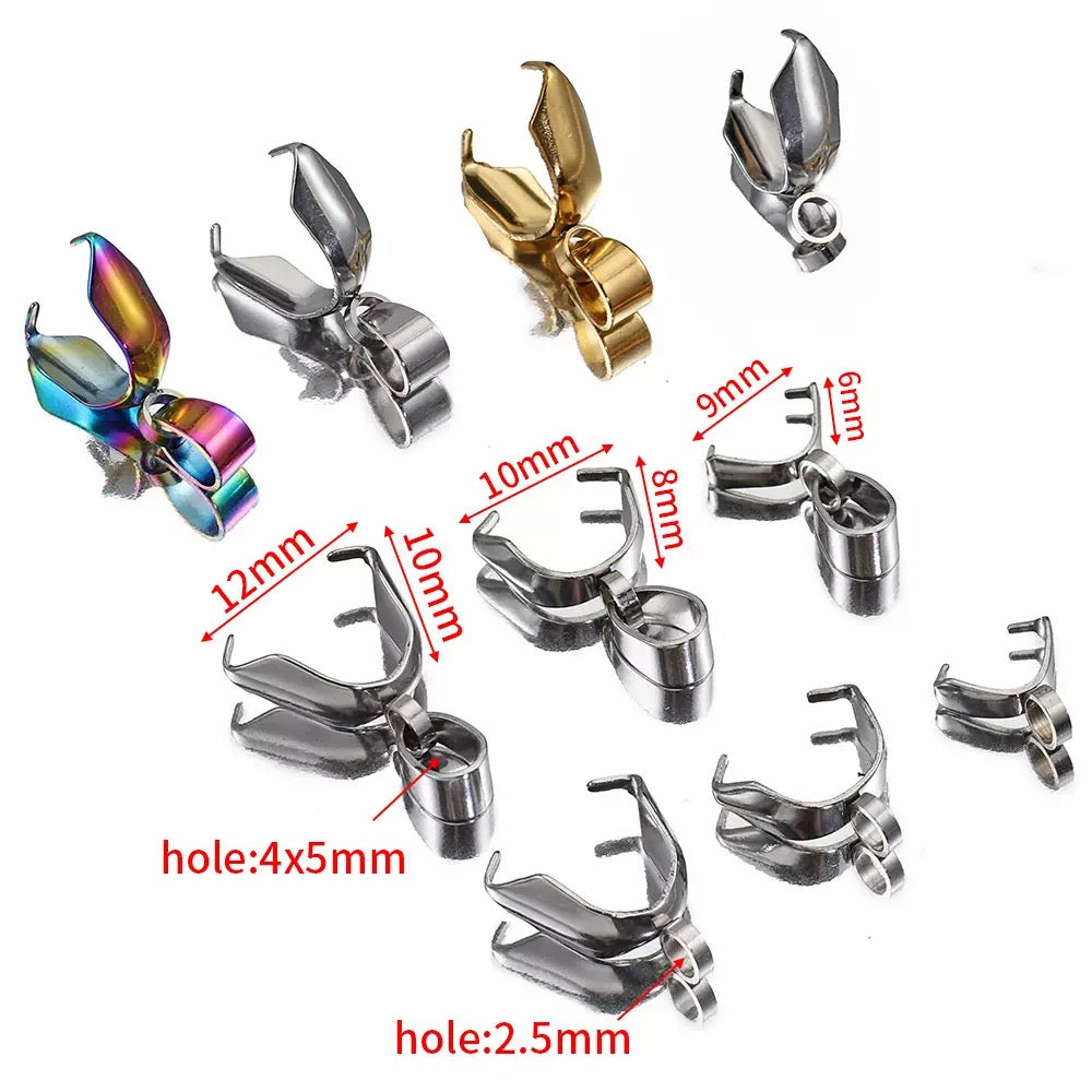 Pendant Clasps Pinch Clip 4i