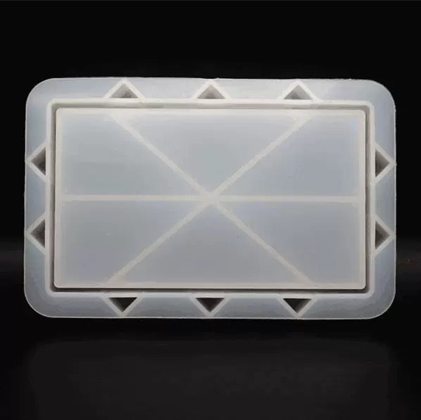 Resin Clutch Bag Silicone Mold d07