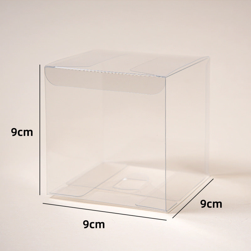 10pcs Transparent PVC Packaging Box