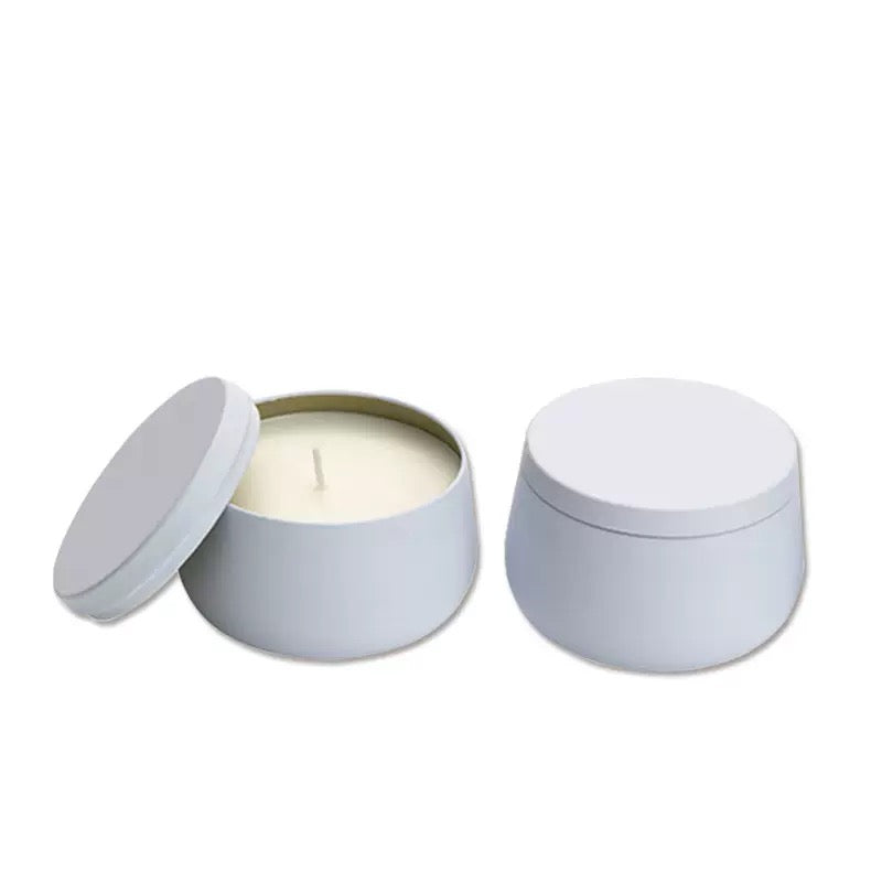 120ml-240ml Empty Round Candle Aluminum Tin Jar