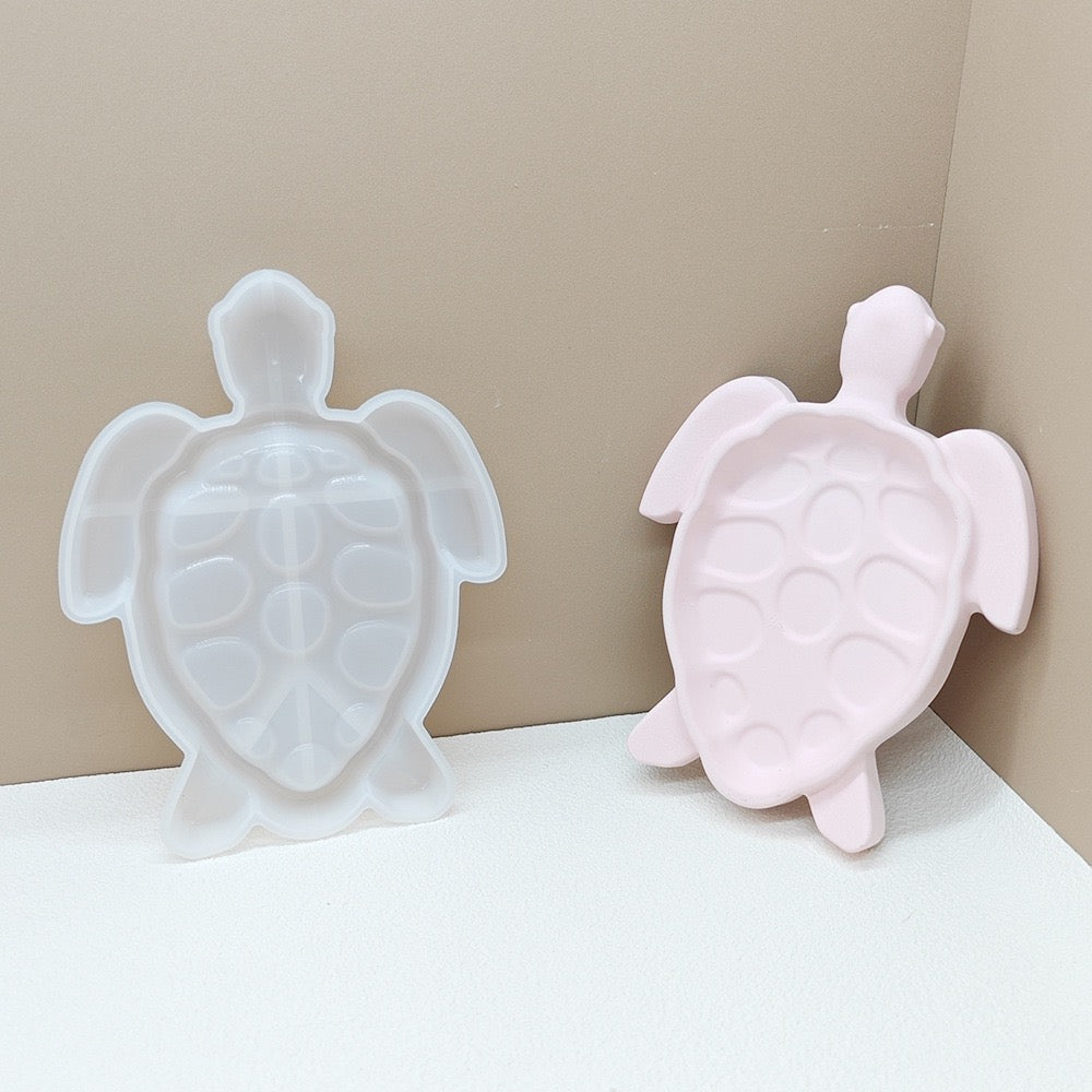 Turtle Decorative Tray Silicone Mold i010