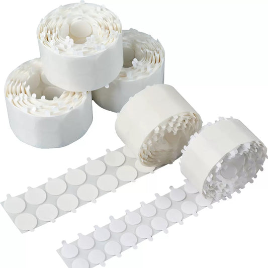 50pcs White Dot Adhesive Candle Wick Stickers (Copy) m04