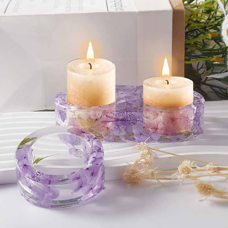 Tealight Candle Holder Silicone Mold a014