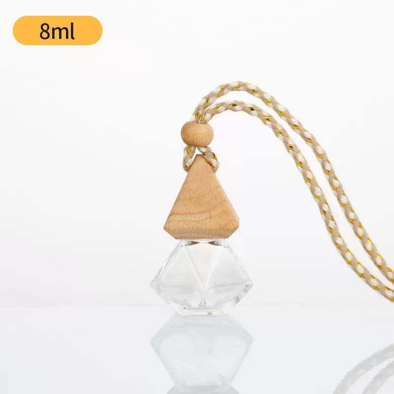 Wooden Lid Car Diffuser Bottle/Jar L09