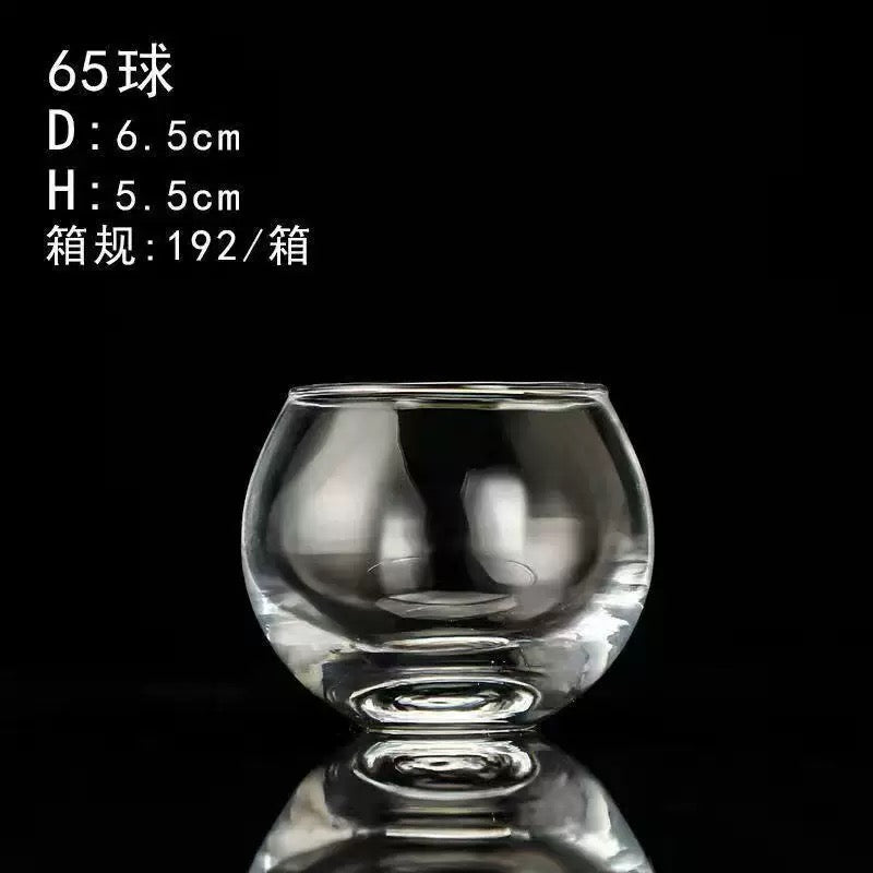 Round Candle Glass Jar