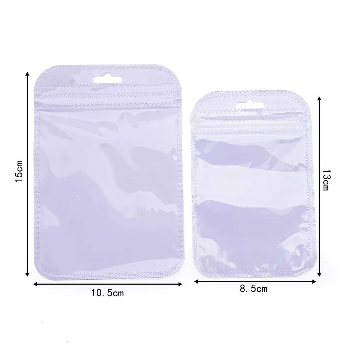 10pcs Holographic Mini Pouch