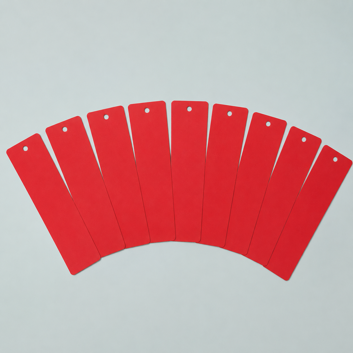 10pcs Colorful Soft Bookmark Display Cards