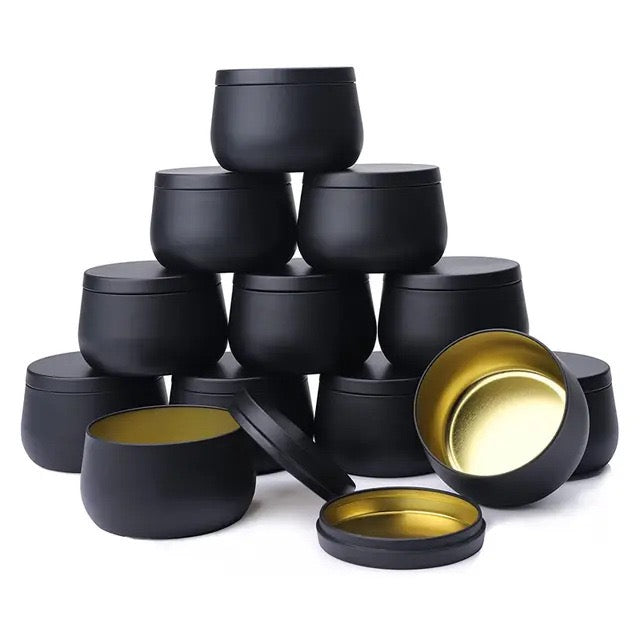 120ml-240ml Empty Round Candle Aluminum Tin Jar