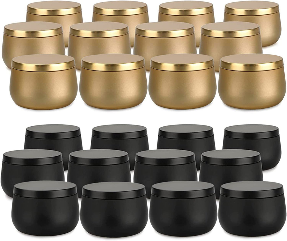120ml-240ml Empty Round Candle Aluminum Tin Jar