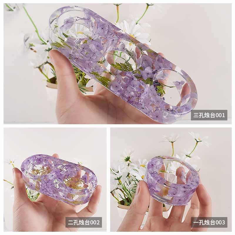 Tealight Candle Holder Silicone Mold a014