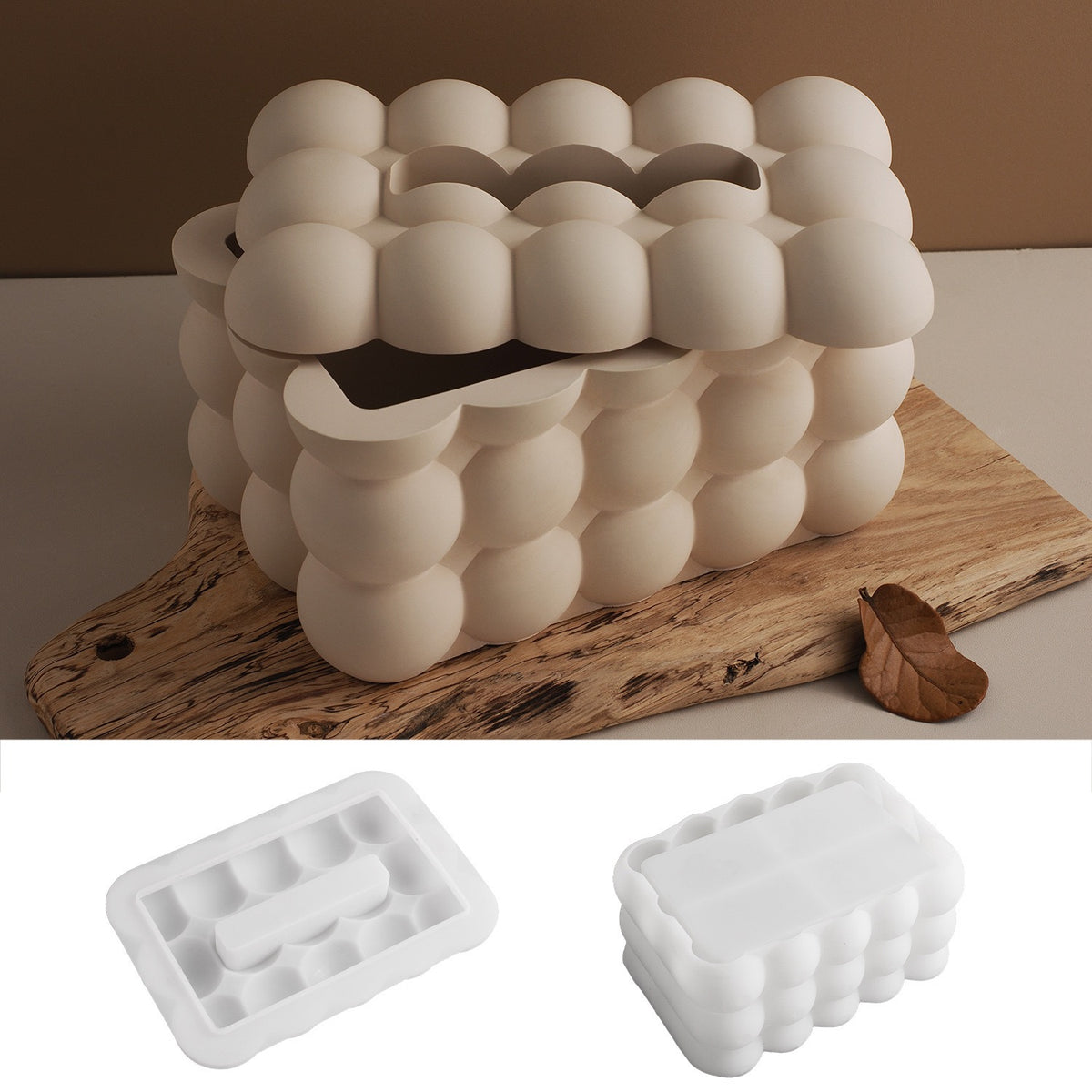 Tissue Box/ Storage Box Silicone Mold g011
