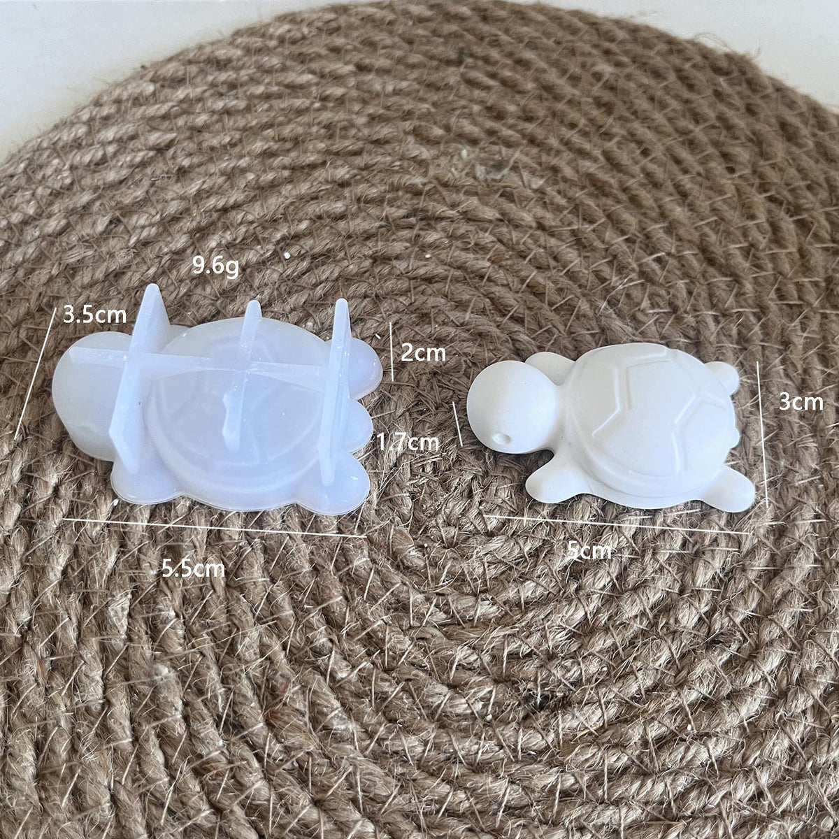 Miniature Turtle Figurine Silicone Mold i010