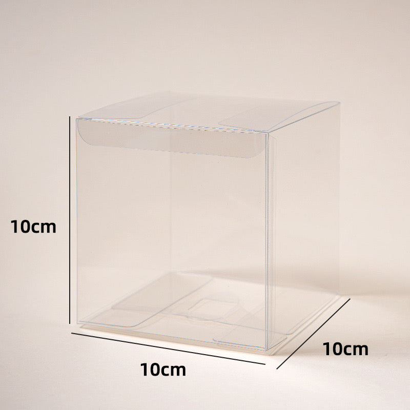 10pcs Transparent PVC Packaging Box