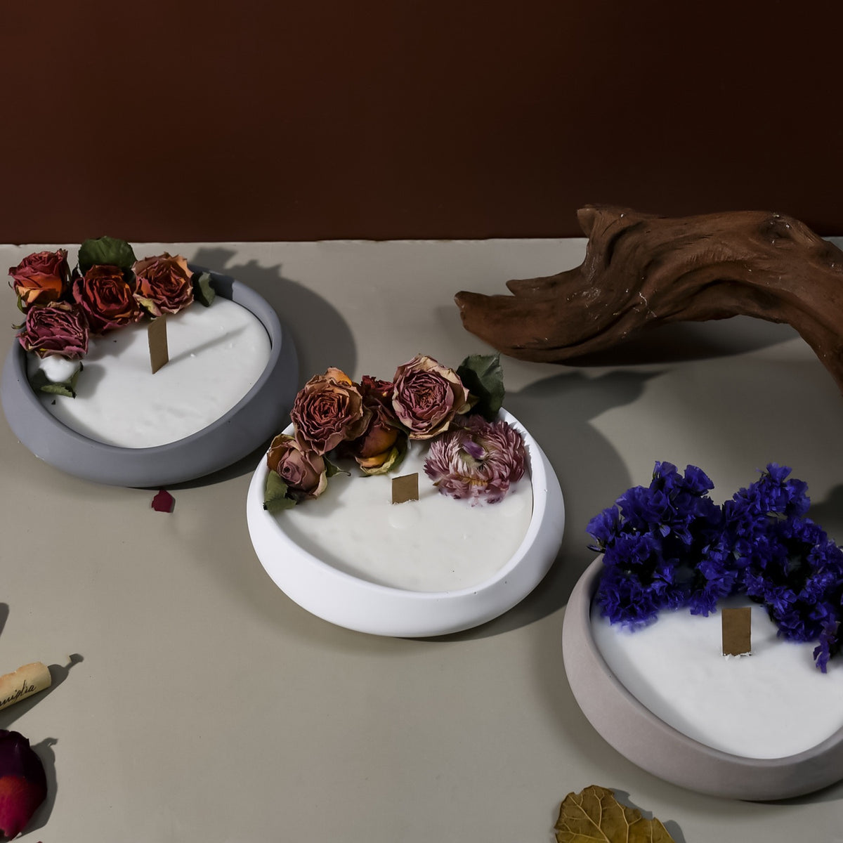 Irregular Round Bowl Candle Jar Silicone Mold a012