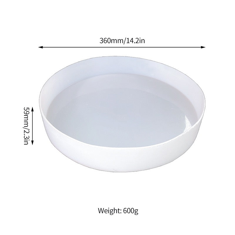 Large Tound Silicone Table Mold b015/h015