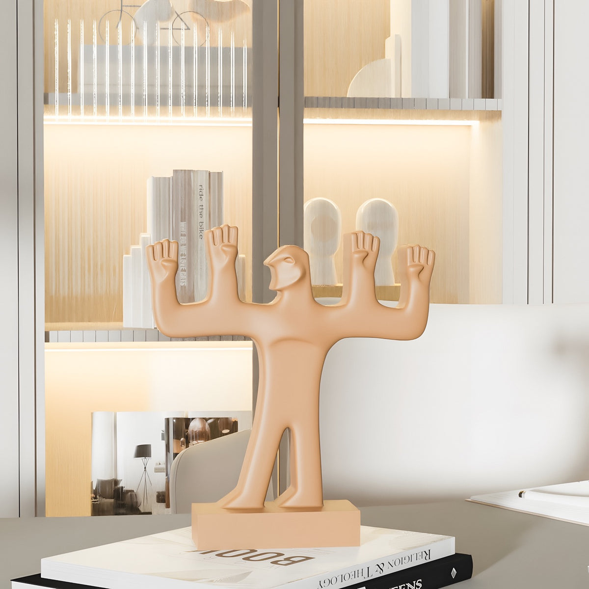 Abstract Doll Decorative Home Decor Silicone Mold i010