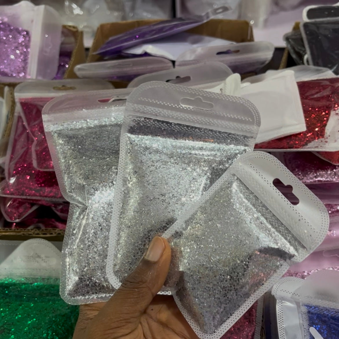 25g-100g Chunky Glitters 12a - 13e